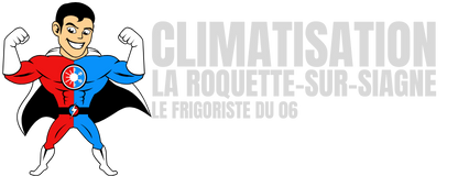 logo climatisation la roquette sur siagne